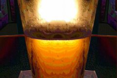 Golden Glass Half Full – 14” x 19” – YR 2019