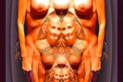Artifact of a Dual Existence - 18" x 34" - YR 2023