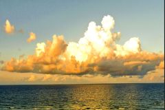 Panama City Beach Morning Cloud - 16" x 20" - YR 2023