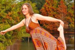 Faye Dance Pose in Silk One-Size - 16" x 21" - YR 2023